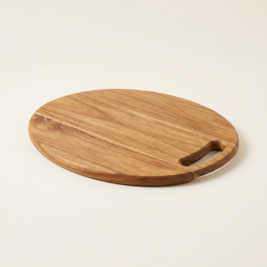 Oval serving board