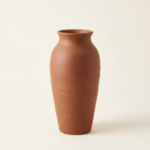 Tall ceramic vase